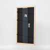 Efektní dřevěný rám profil 32 světle hnědý 10x10 cm muzejní sklo