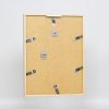 Efektní dřevěný rám profil 35 světle hnědý 10x10 cm normální sklo + distanční rámeček