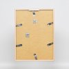 Efektní dřevěný rám profil 35 červený 10x10 cm normální sklo + distanční rámeček
