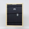 Efektní dřevěný rám profil 21 zelený 10x10 cm muzejní sklo