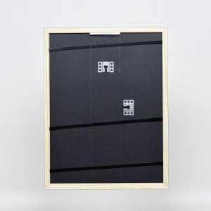 Efektní dřevěný rám profil 89 modrý 10x10 cm muzejní sklo