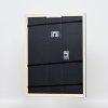 Efektní dřevěný rám profil 89 modrý 10x10 cm muzejní sklo