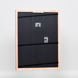 Efektní dřevěný rám profil 89 fialový 10x10 cm muzejní sklo