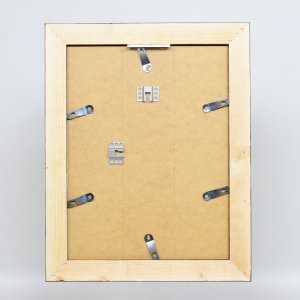 Efektní dřevěný rám 2400 hnědý 10x10 cm muzejní sklo