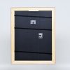 Efekt dřevěný barokní rám profil 37 antické stříbro 10x10 cm muzejní sklo