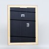 Efekt dřevěný barokní rám profil 37 antické stříbro 10x10 cm muzejní sklo