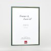 Efektní dřevěný rám profil 23 modrý 10x15 cm antireflexní sklo