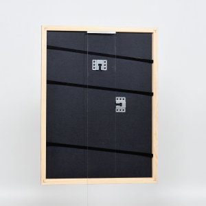 Efektní dřevěný rám profil 32 světle hnědý 10x15 cm normální sklo
