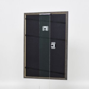 Efektní rám z masivního dřeva profil 25 zelený 10x15 cm akrylové sklo