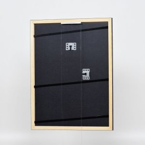 Efektní dřevěný rám profil 38 šedý 10x15 cm muzejní sklo