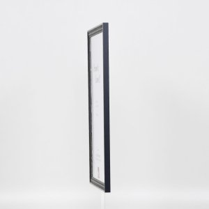 Efektní dřevěný rám profil 38 šedý 10x15 cm muzejní sklo