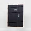 Efektní dřevěný rám profil 2070 muzejní sklo 10x15 cm bílý