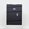 Efektní dřevěný rám profil 2070 muzejní sklo 10x15 cm bílý