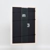 Efektní dřevěný rám profil 2070 muzejní sklo 10x15 cm bílý