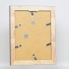 Efektní rám z masivního dřeva profil 28 stříbrný 10x15 cm akrylové sklo