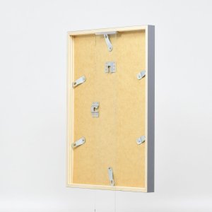 Efektní dřevěný rám profil 35 antracit 10,5x14,8 cm antireflexní sklo