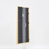 Efektní rám z masivního dřeva profil 20 jedle zelená 10,5x14,8 cm muzejní sklo