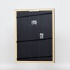 Efektní dřevěný rámový profil 38 šedý 10,5x14,8 cm antireflexní sklo