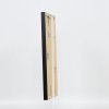 Efektní dřevěný rám profil 33 černý 10,5x14,8 cm normální sklo