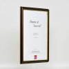 Efektní dřevěný rám profil 21 ořechů hnědý 10,5x14,8 cm antireflexní sklo