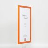 Efektní dřevěný rám profil 89 losos 10,5x14,8 cm antireflexní sklo