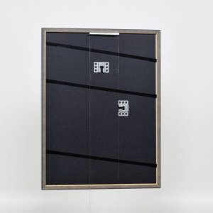 Efektní rám z masivního dřeva profil 25 žlutý 10,5x14,8 cm muzejní sklo