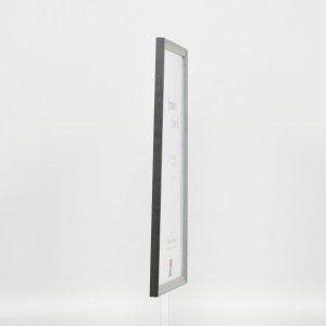 Efektní rám z masivního dřeva profil 25 modrý 10,5x14,8 cm muzejní sklo
