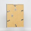 Efektní dřevěný rám profil 35 černý 10,5x14,8 cm normální sklo + distanční rámeček