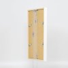 Efektní dřevěný rám profil 35 bílý 10,5x14,8 cm normální sklo + distanční rámeček