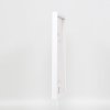 Efektní dřevěný rám profil 35 bílý 10,5x14,8 cm normální sklo + distanční rámeček