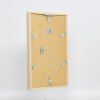 Efektní dřevěný rám profil 35 světle hnědý 10,5x14,8 cm normální sklo + distanční rámeček