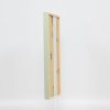 Efektní dřevěný rám profil 35 zelený 10,5x14,8 cm normální sklo + distanční rámeček