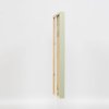 Efektní dřevěný rám profil 35 zelený 10,5x14,8 cm normální sklo + distanční rámeček