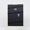 Efektní dřevěný rám profil 32 modrý 10,5x14,8 cm muzejní sklo