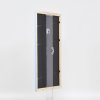 Efektní dřevěný rám profil 32 modrý 10,5x14,8 cm muzejní sklo