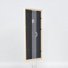 Efektní dřevěný rám profil 38 bílý 10,5x14,8 cm muzejní sklo