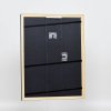 Efektní dřevěný rám profil 38 šedý 10,5x14,8 cm muzejní sklo
