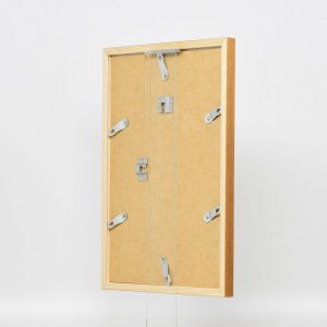 Efektní dřevěný rám profil 33 dub 10,5x14,8 cm muzejní sklo