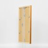 Efektní dřevěný rám profil 33 dub 10,5x14,8 cm muzejní sklo