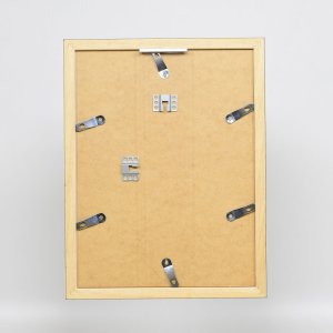 Dřevěný rám s efektem Top N černý 10,5x14,8 cm muzejní sklo