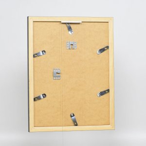 Dřevěný rám s efektem Top N černý 10,5x14,8 cm muzejní sklo