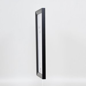 Dřevěný rám s efektem Top N černý 10,5x14,8 cm muzejní sklo
