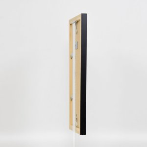 Dřevěný rám s efektem Top N černý 10,5x14,8 cm muzejní sklo