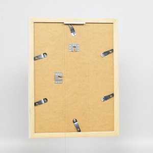 Dřevěný rám s efektem Top N bílý 10,5x14,8 cm muzejní sklo
