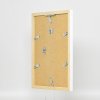 Dřevěný rám s efektem Top N bílý 10,5x14,8 cm muzejní sklo