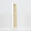Dřevěný rám s efektem Top N bílý 10,5x14,8 cm muzejní sklo