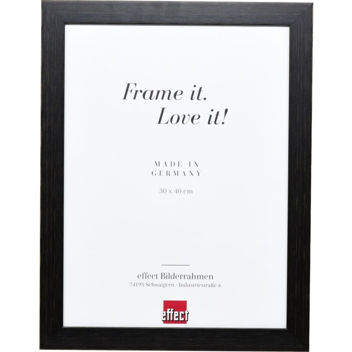 Efektní obrazový rám 2310 černý 10,5x14,8 cm MDF normální sklo
