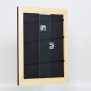 Efektní rám z masivního dřeva profil 30 černý 10,5x14,8 cm muzejní sklo