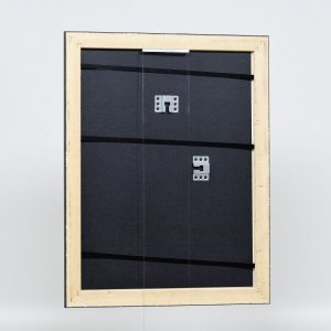 Efektní dřevěný rám profil 94 černý 10,5x14,8 cm normální sklo