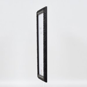 Efektní dřevěný rám profil 94 černý 10,5x14,8 cm normální sklo